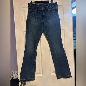 GAP Women's Boot Cut Jeans in Deep Blue